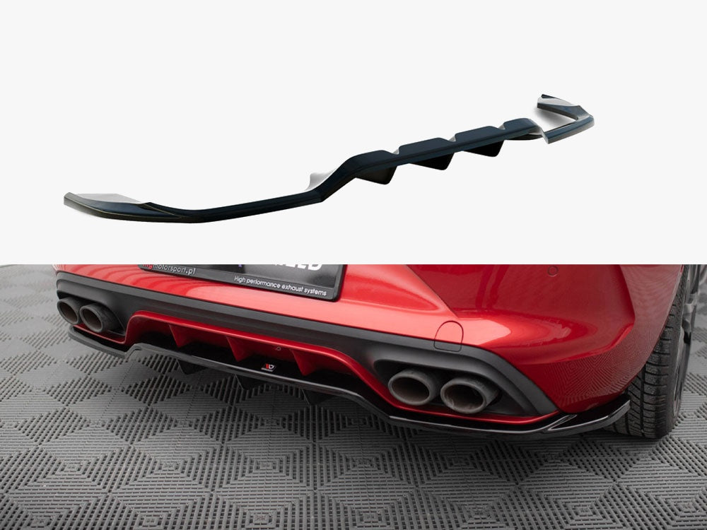 Rear Splitter (Vertical Bars) compatible with CUPRA Leon Hatchback Mk1