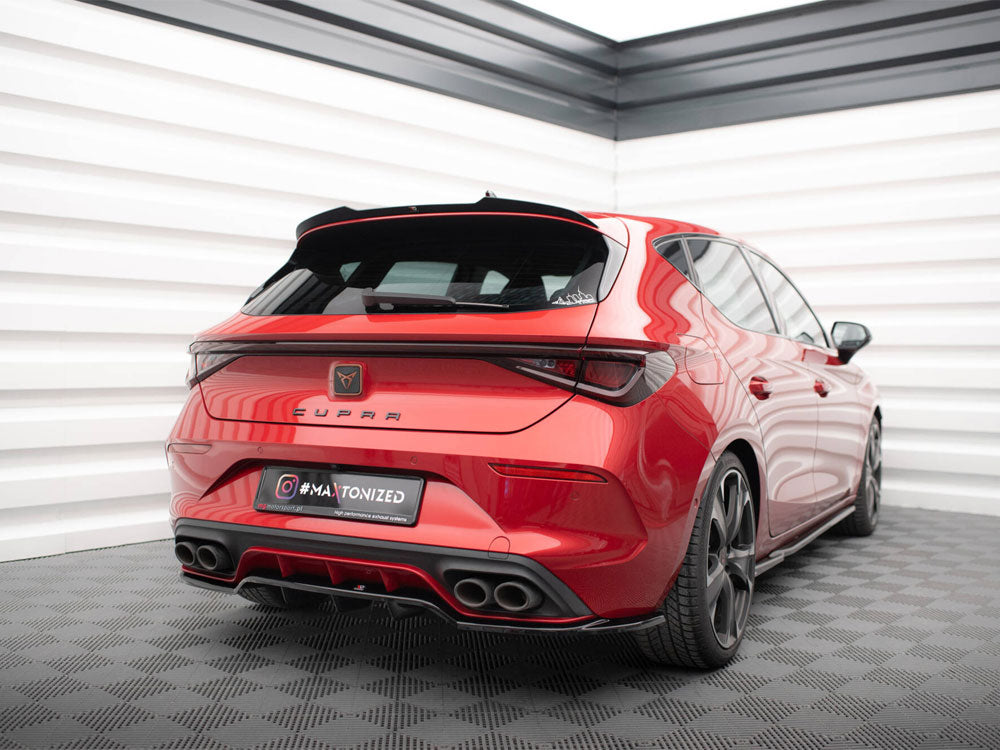 Rear Splitter (Vertical Bars) compatible with CUPRA Leon Hatchback Mk1