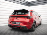 Rear Splitter (Vertical Bars) compatible with CUPRA Leon Hatchback Mk1