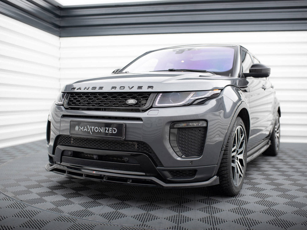 Front Splitter compatible with Land Rover Range Rover Evoque HSE Dynamic Mk1 Facelift