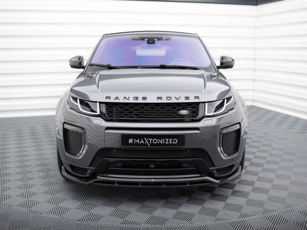 Front Splitter compatible with Land Rover Range Rover Evoque HSE Dynamic Mk1 Facelift