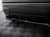 Rear Splitter (Vertical Bars) compatible with Land Rover Range Rover Evoque HSE Dynamic Mk1 Facelift