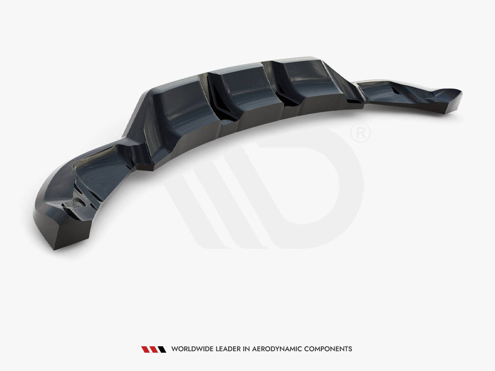 Rear Splitter (Vertical Bars) compatible with Land Rover Range Rover Evoque HSE Dynamic Mk1 Facelift