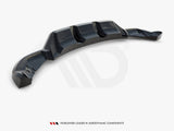 Rear Splitter (Vertical Bars) compatible with Land Rover Range Rover Evoque HSE Dynamic Mk1 Facelift