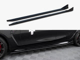 Side Skirts Diffusers V.3 CSL Look compatible with BMW M3 Sedan / Touring G80 / G81