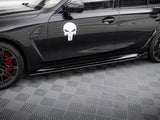 Side Skirts Diffusers V.3 CSL Look compatible with BMW M3 Sedan / Touring G80 / G81