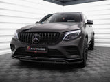 Front Splitter compatible with Mercedes-Benz GLC Coupe AMG Line / 43 AMG C253