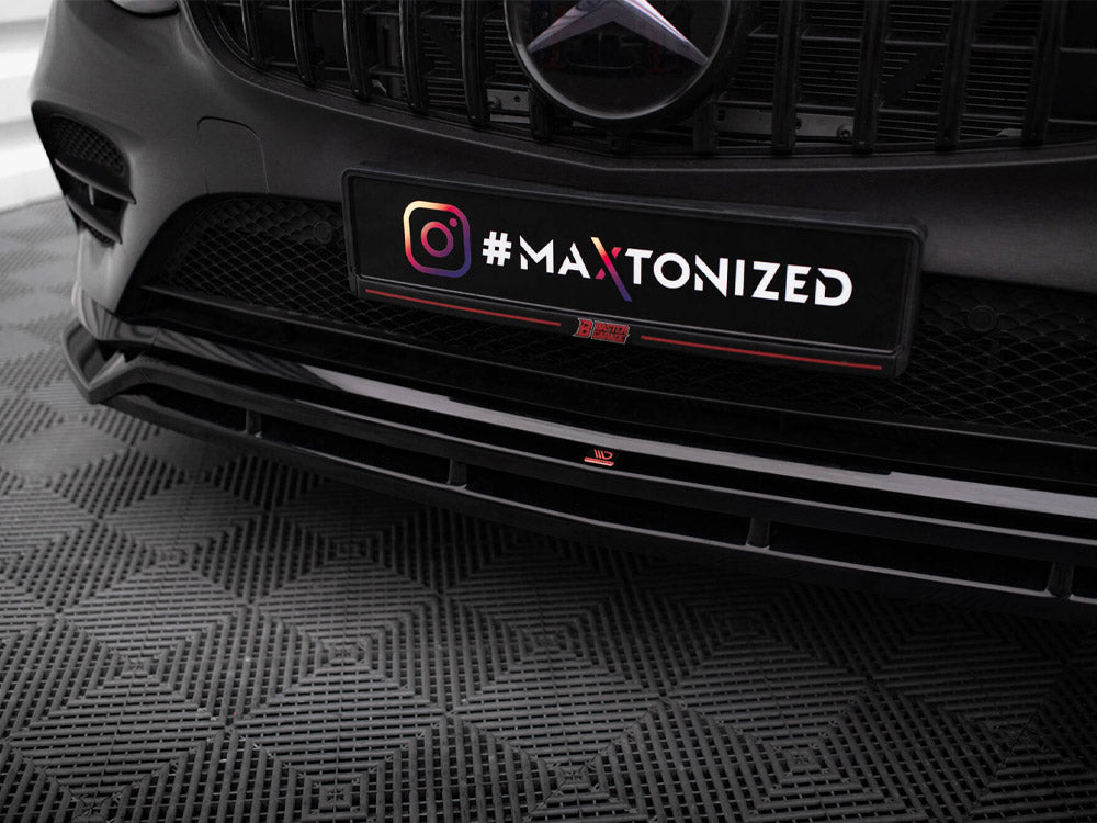 Front Splitter compatible with Mercedes-Benz GLC Coupe AMG Line / 43 AMG C253
