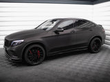 Side Skirts Diffusers V.2 compatible with Mercedes-Benz GLC Coupe AMG Line C253