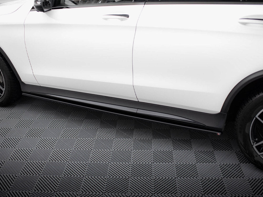 Side Skirts Diffusers V.3 compatible with Mercedes-Benz GLC Coupe AMG Line C253