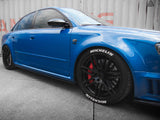 Side Skirts Splitters compatible with Audi RS 4 B7