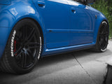 Side Skirts Splitters compatible with Audi RS 4 B7