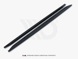 Side Skirts Splitters compatible with Audi RS 4 B7