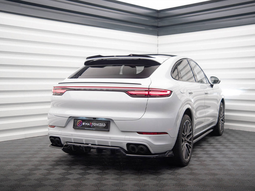 Rear Splitter (Vertical Bars) compatible with Porsche Cayenne Coupe / SUV Mk3