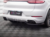 Rear Splitter (Vertical Bars) compatible with Porsche Cayenne Coupe / SUV Mk3