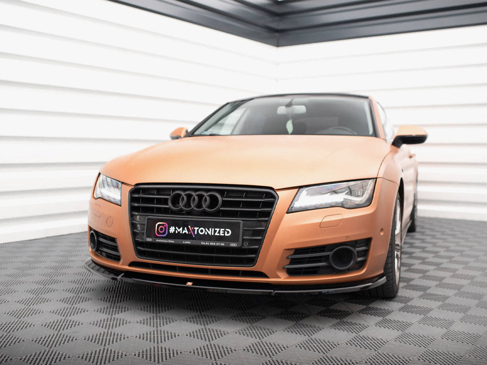 Front Splitter V.1 compatible with Audi A7 C7