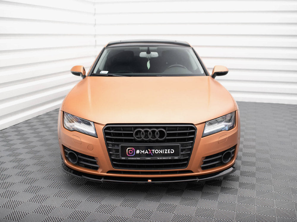Front Splitter V.1 compatible with Audi A7 C7