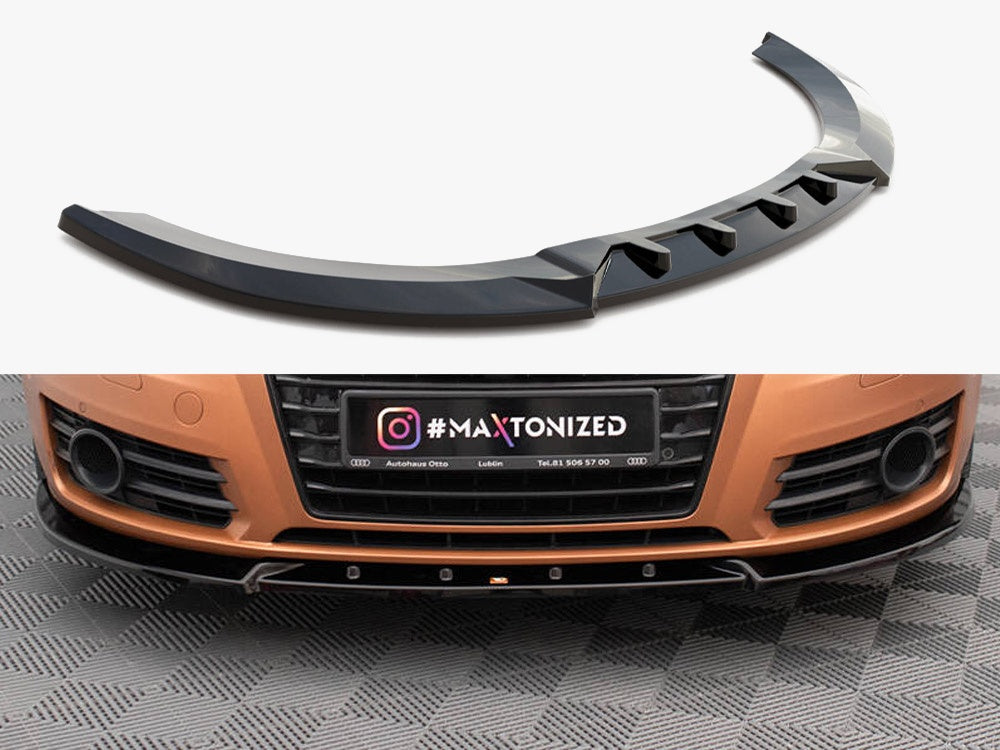 Front Splitter V.2 compatible with Audi A7 C7