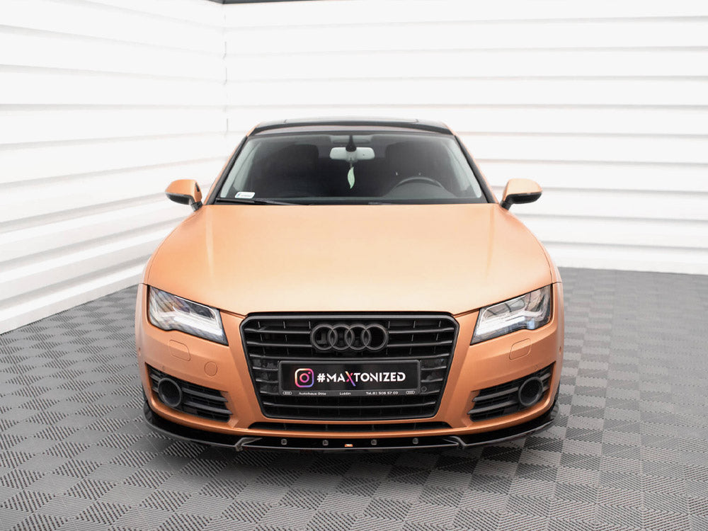 Front Splitter V.2 compatible with Audi A7 C7