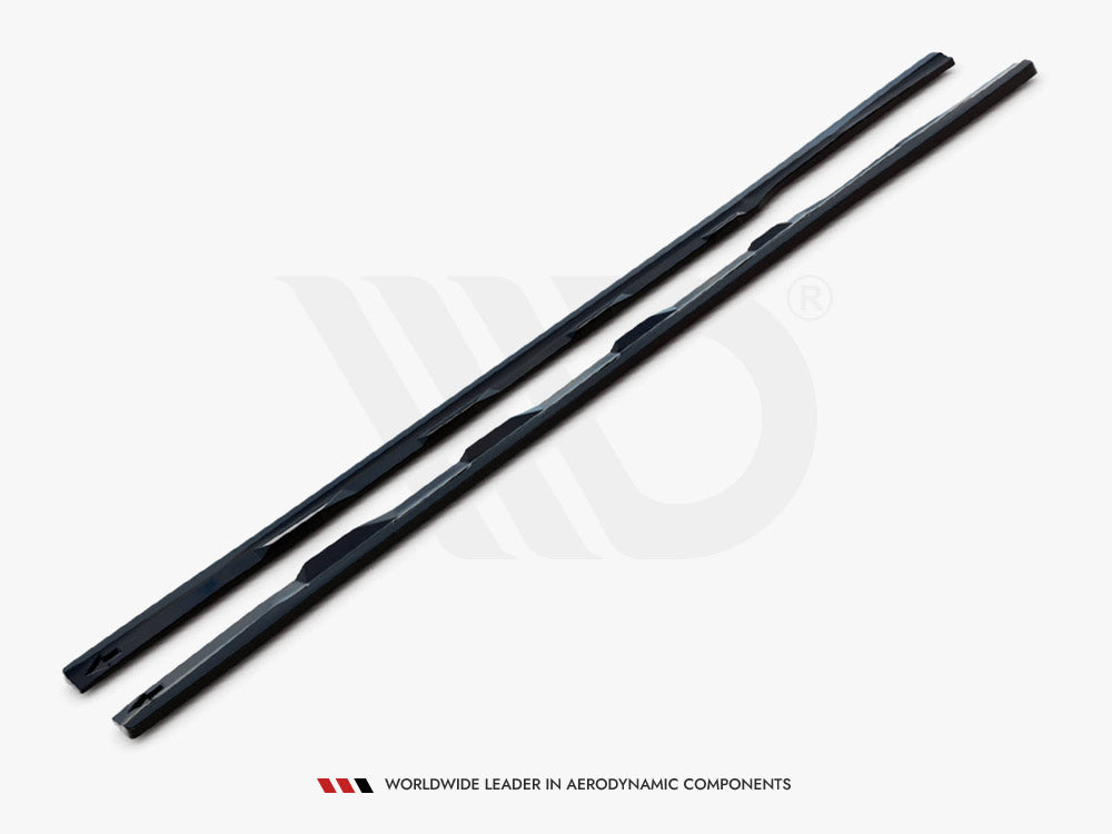Side Skirts Diffusers V.3 compatible with Audi A7 S Line / S7 C7