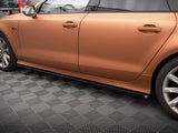 Side Skirts Diffusers V.3 compatible with Audi A7 S Line / S7 C7