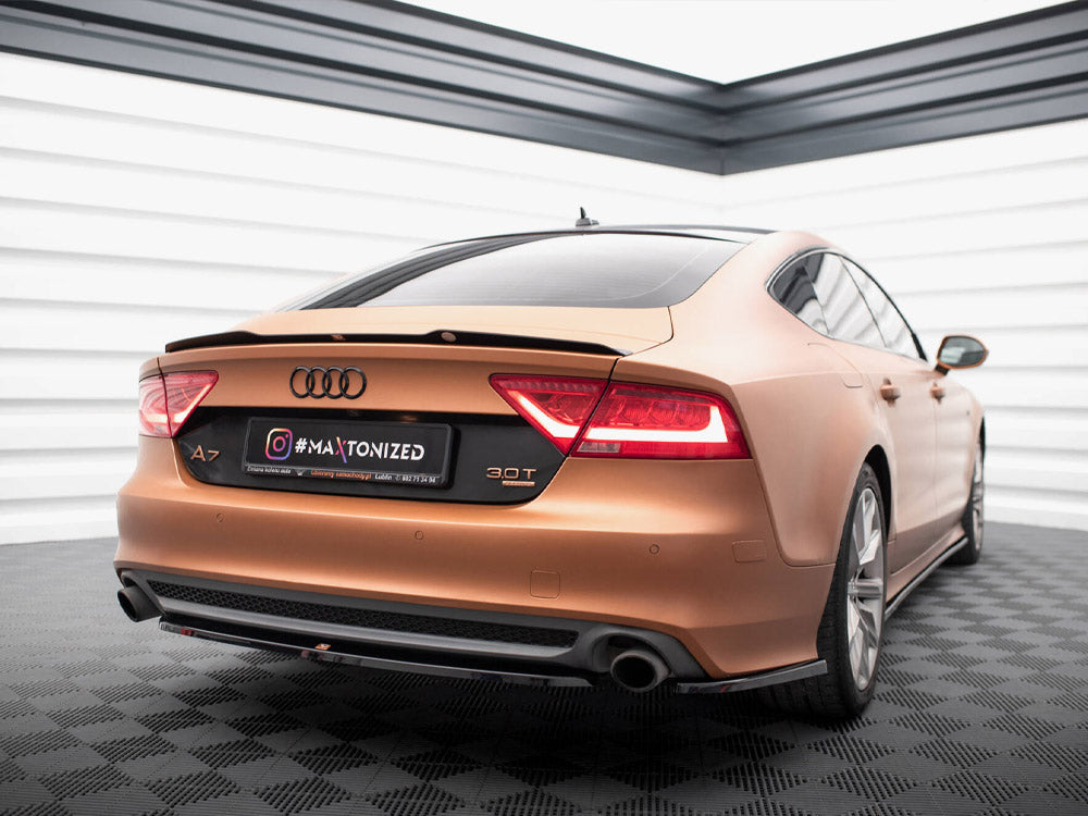 Rear Side Splitters V.2 compatible with Audi A7 S Line C7