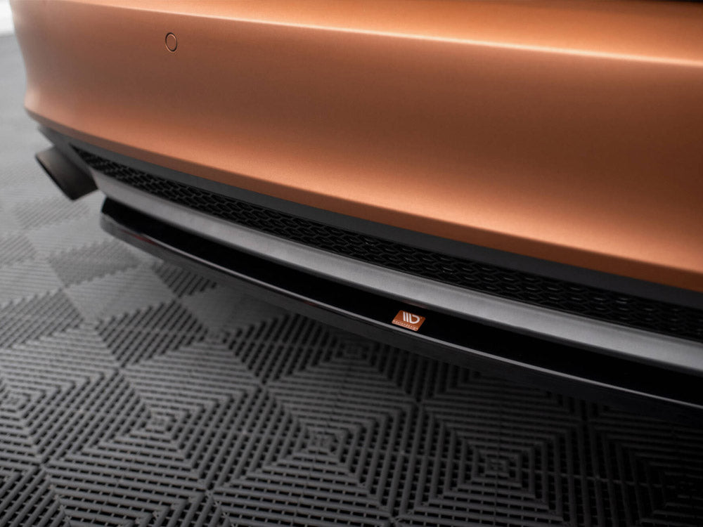 Central Rear Splitter compatible with Audi A7 S Line C7