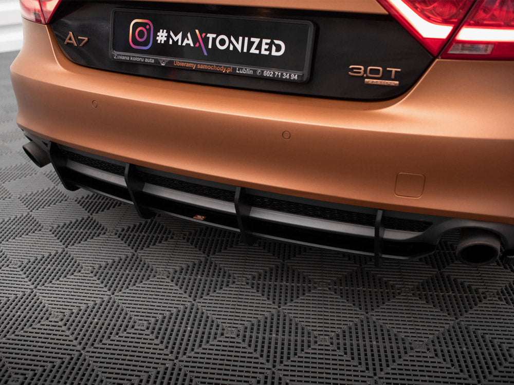 Street PRO Rear Diffuser compatible with Audi A7 S Line C7