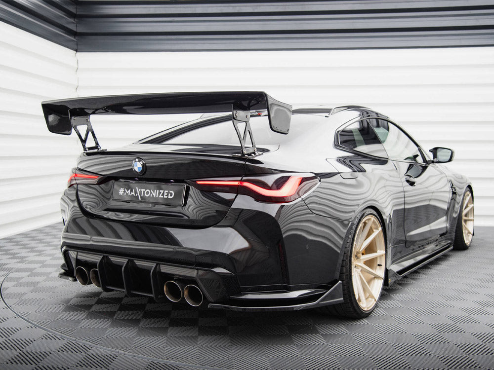 Rear Side Splitters V.4 compatible with BMW M4 G82 / G82 Facelift