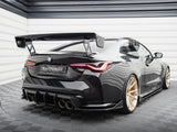 Rear Side Splitters V.4 compatible with BMW M4 G82 / G82 Facelift