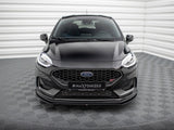 Front Splitter V.1 compatible with Ford Fiesta ST / ST-Line Mk8 Facelift