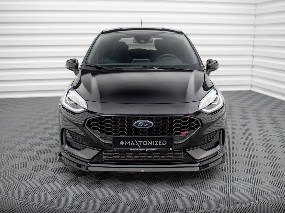 Front Splitter V.3 compatible with Ford Fiesta ST / ST-Line Mk8 Facelift