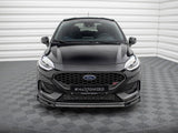 Front Splitter V.3 compatible with Ford Fiesta ST / ST-Line Mk8 Facelift