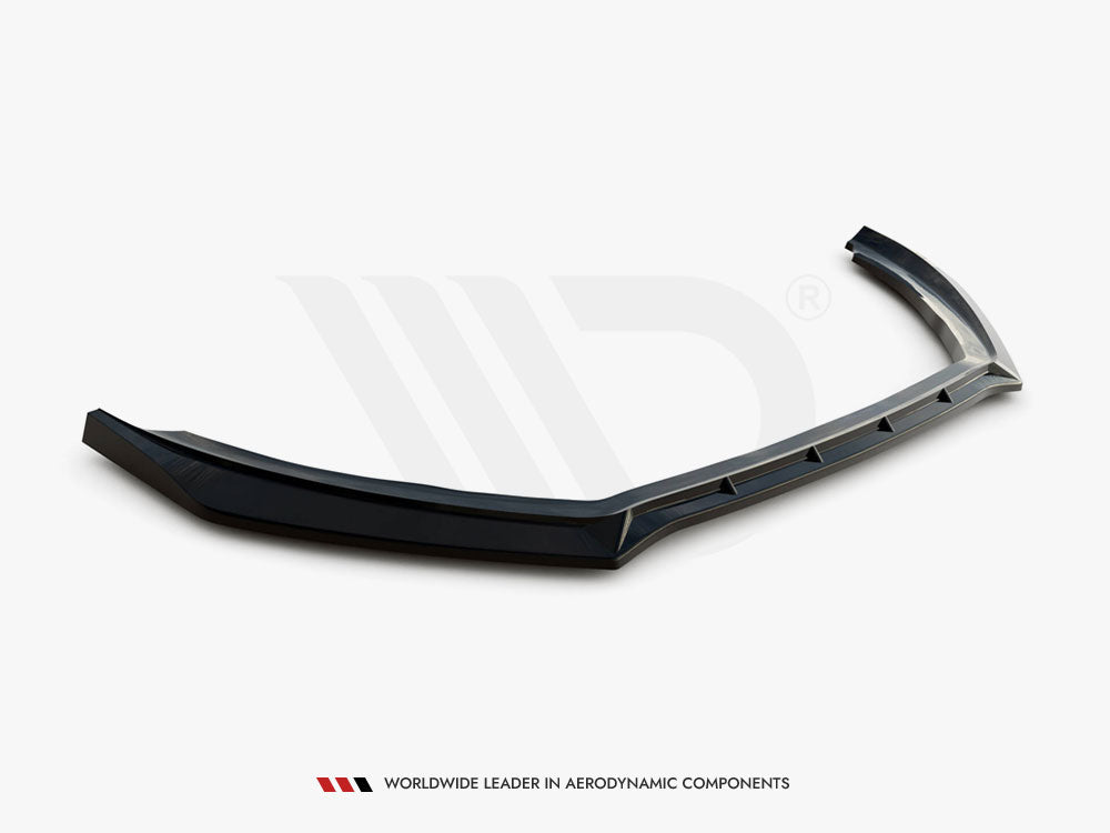 Front Splitter V.4 compatible with Ford Fiesta ST / ST-Line Mk8 Facelift