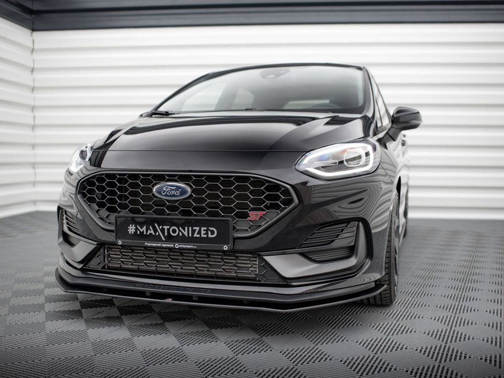 Street PRO Front Splitter compatible with Ford Fiesta ST Mk8 Facelift