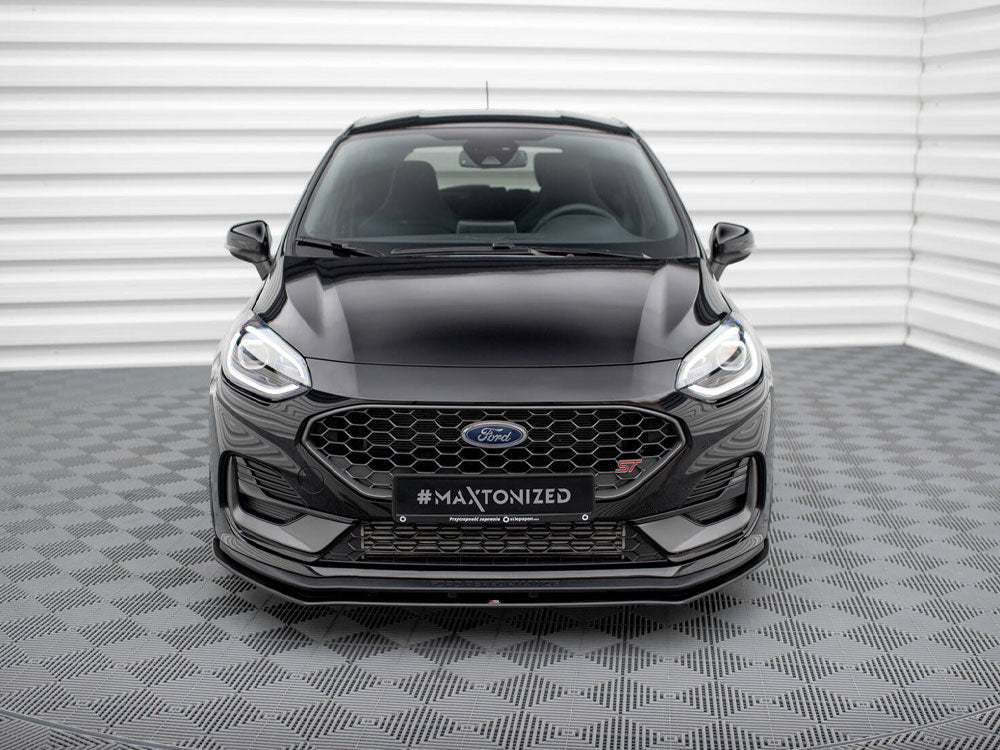 Street PRO Front Splitter compatible with Ford Fiesta ST Mk8 Facelift