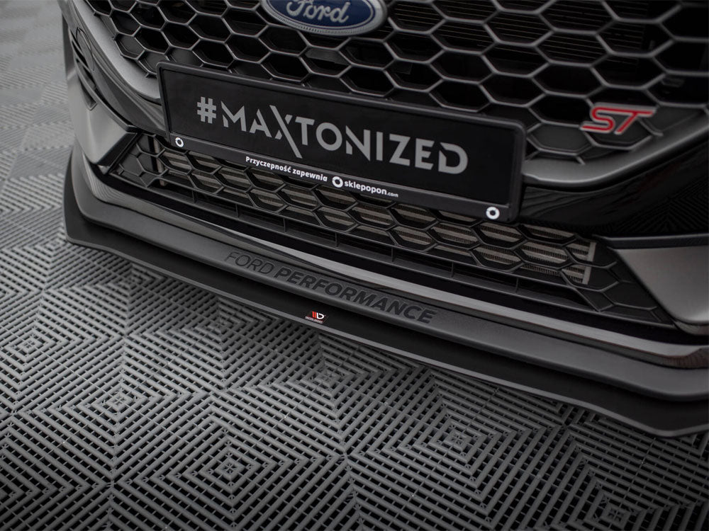 Street PRO Front Splitter compatible with Ford Fiesta ST Mk8 Facelift