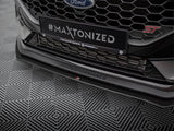 Street PRO Front Splitter compatible with Ford Fiesta ST Mk8 Facelift