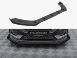 Street PRO Front Splitter + Flaps compatible with Ford Fiesta ST Mk8 Facelift
