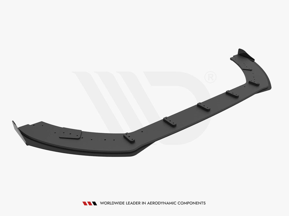 Street PRO Front Splitter + Flaps compatible with Ford Fiesta ST Mk8 Facelift