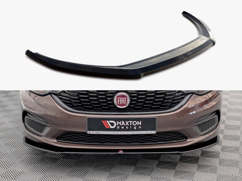 Front Splitter compatible with Fiat Tipo S-Design - Carbon Look
