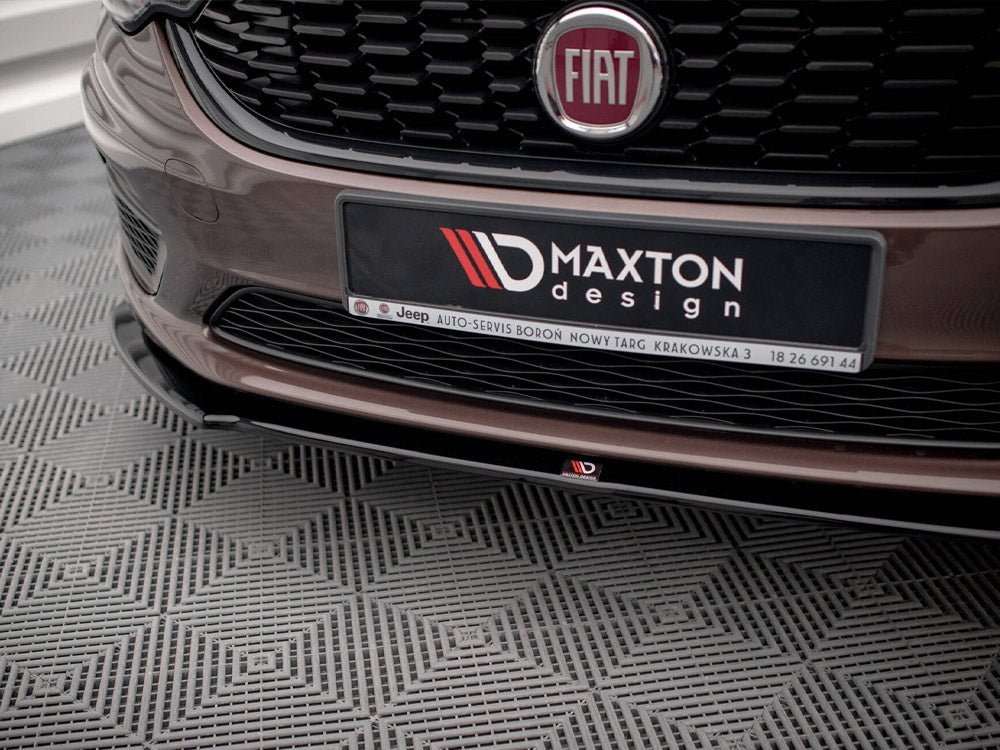 Front Splitter compatible with Fiat Tipo S-Design - Carbon Look