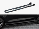 Side Skirts Diffusers V.2 + Flaps compatible with Ford Fiesta ST / ST-Line Mk8