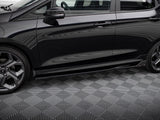 Side Skirts Diffusers V.2 + Flaps compatible with Ford Fiesta ST / ST-Line Mk8