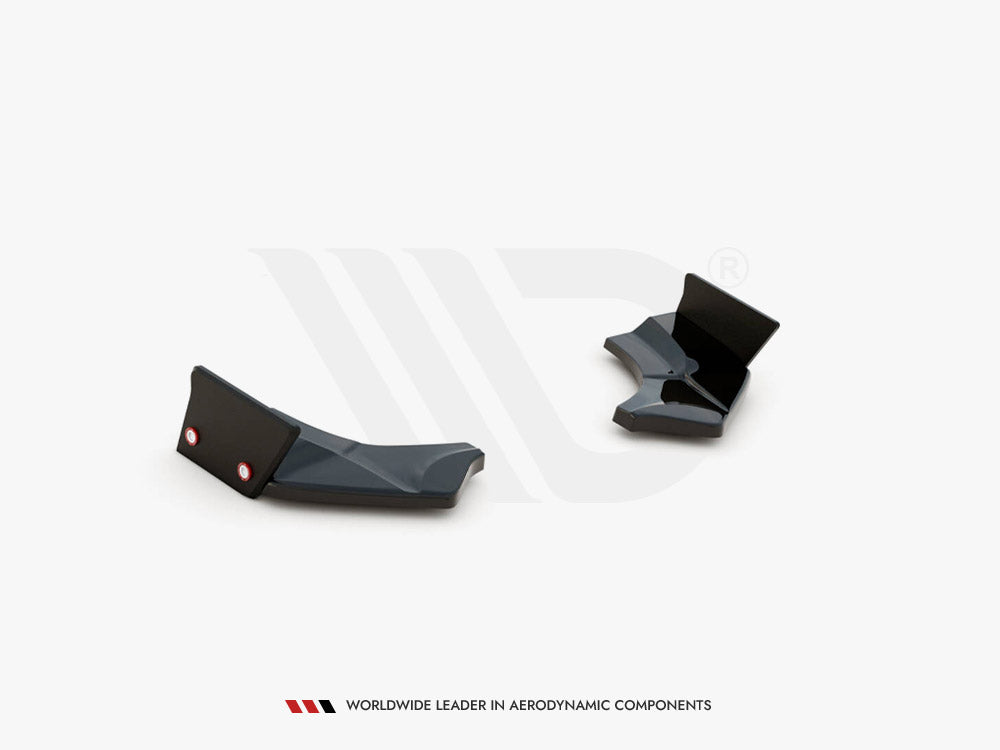 Rear Side Splitters V.4 + Flaps compatible with Ford Fiesta ST Mk8
