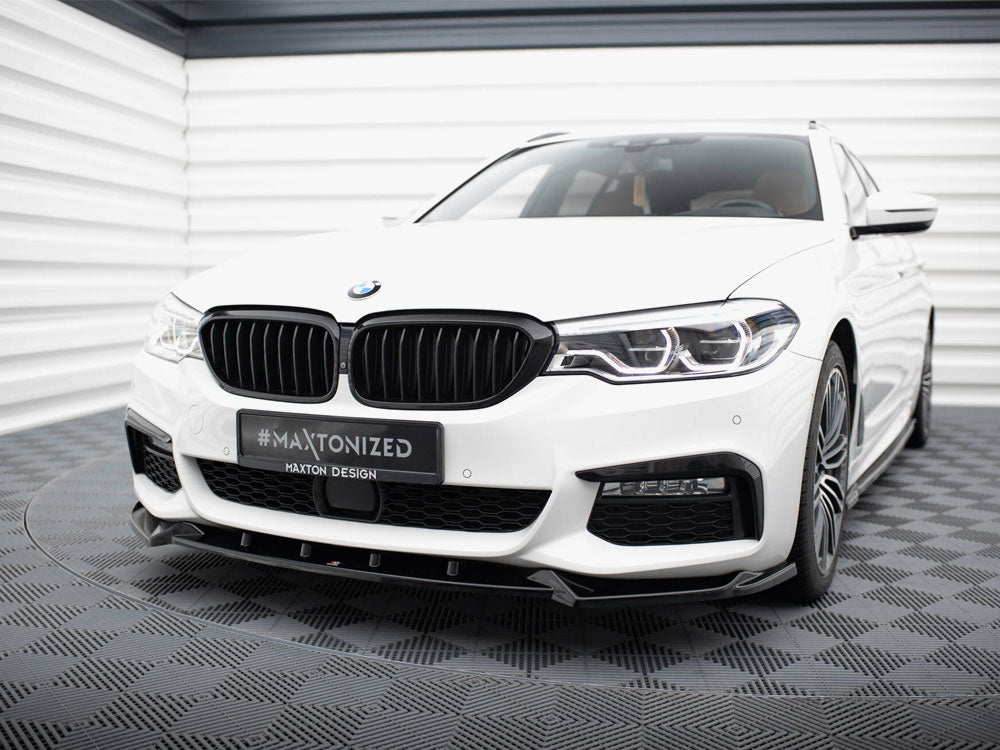 Front Splitter V.4 compatible with BMW 5 M-Pack G30 / G31