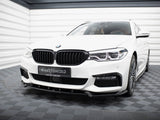 Front Splitter V.4 compatible with BMW 5 M-Pack G30 / G31