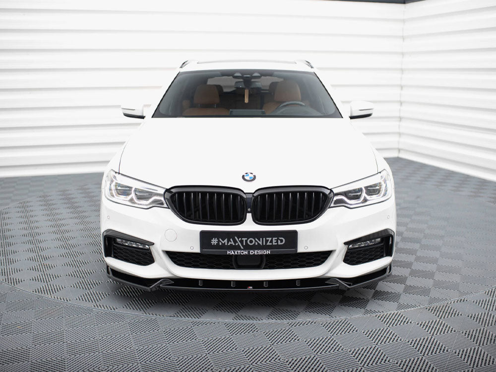 Front Splitter V.4 compatible with BMW 5 M-Pack G30 / G31