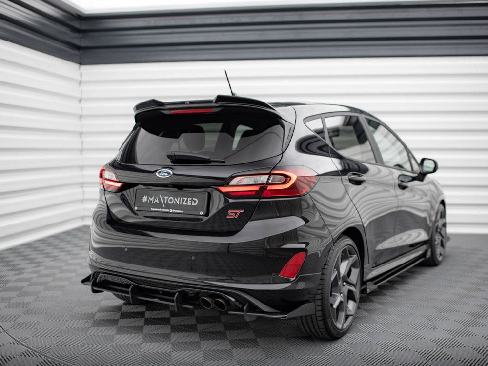 Street PRO Rear Diffuser + Flaps compatible with Ford Fiesta Mk8 ST