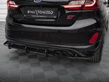 Street PRO Rear Diffuser + Flaps compatible with Ford Fiesta Mk8 ST